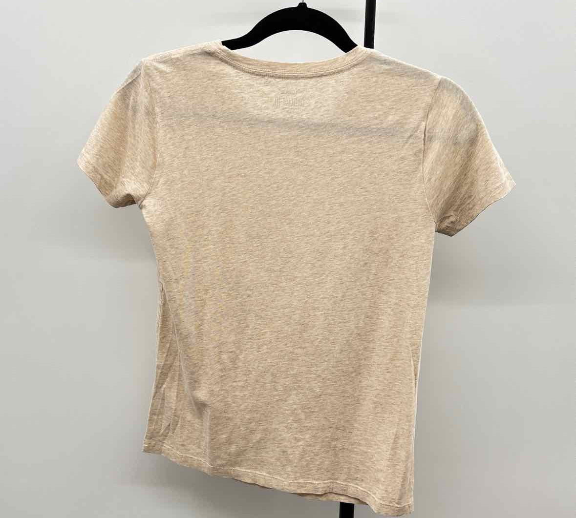 J Crew Women's Size XS Oatmeal Flamingo T-Shirt