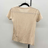 J Crew Women's Size XS Oatmeal Flamingo T-Shirt