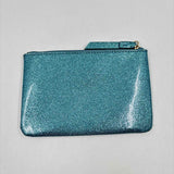 KATE SPADE Women's Blue Luxe Glitter Wallet