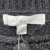 Design Story Women's Size M Charcoal Beaded Cardigan