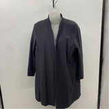 Eileen Fisher Women's Size L Navy Solid Cardigan
