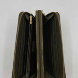 a new day Women's Green pebbled Wallet