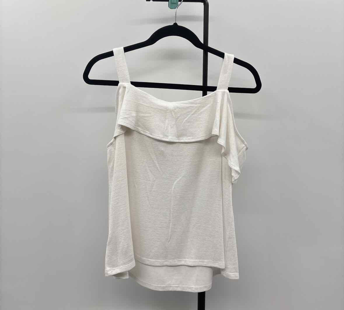 Gap Women's Size M White Solid Tank