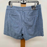J Crew Women's Size 8 Blue Heathered Shorts