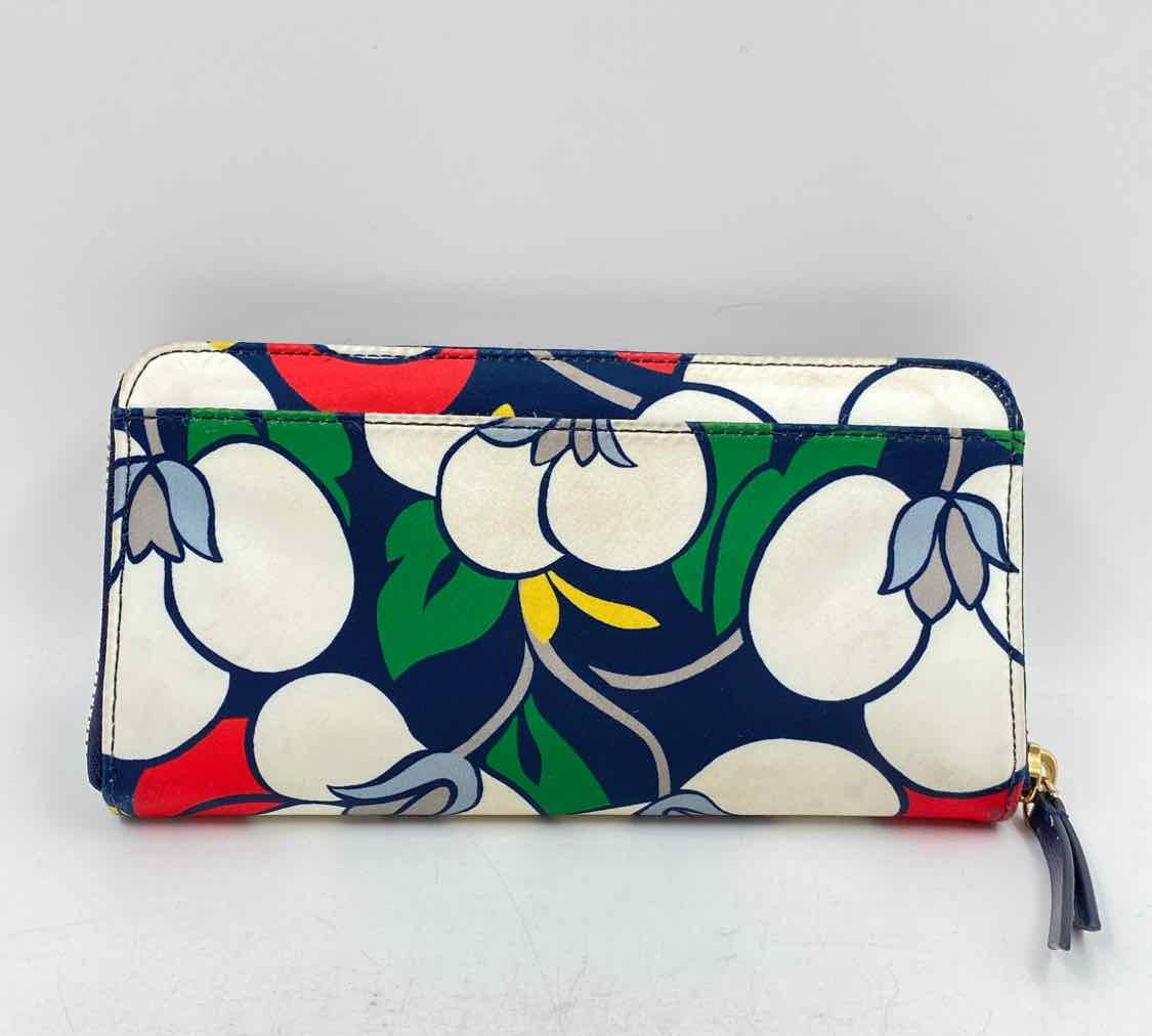 Kate Spade Women's Navy Luxe Floral Wallet