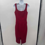Dress the Population Women's Size 10 Red Solid Dress