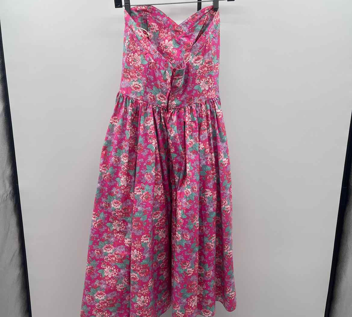 Laura Ashley Women's Size 12 Pink Floral Dress