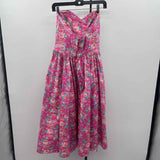Laura Ashley Women's Size 12 Pink Floral Dress