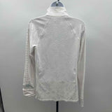 Lilly Pulitzer Women's Size L White Textured Jacket