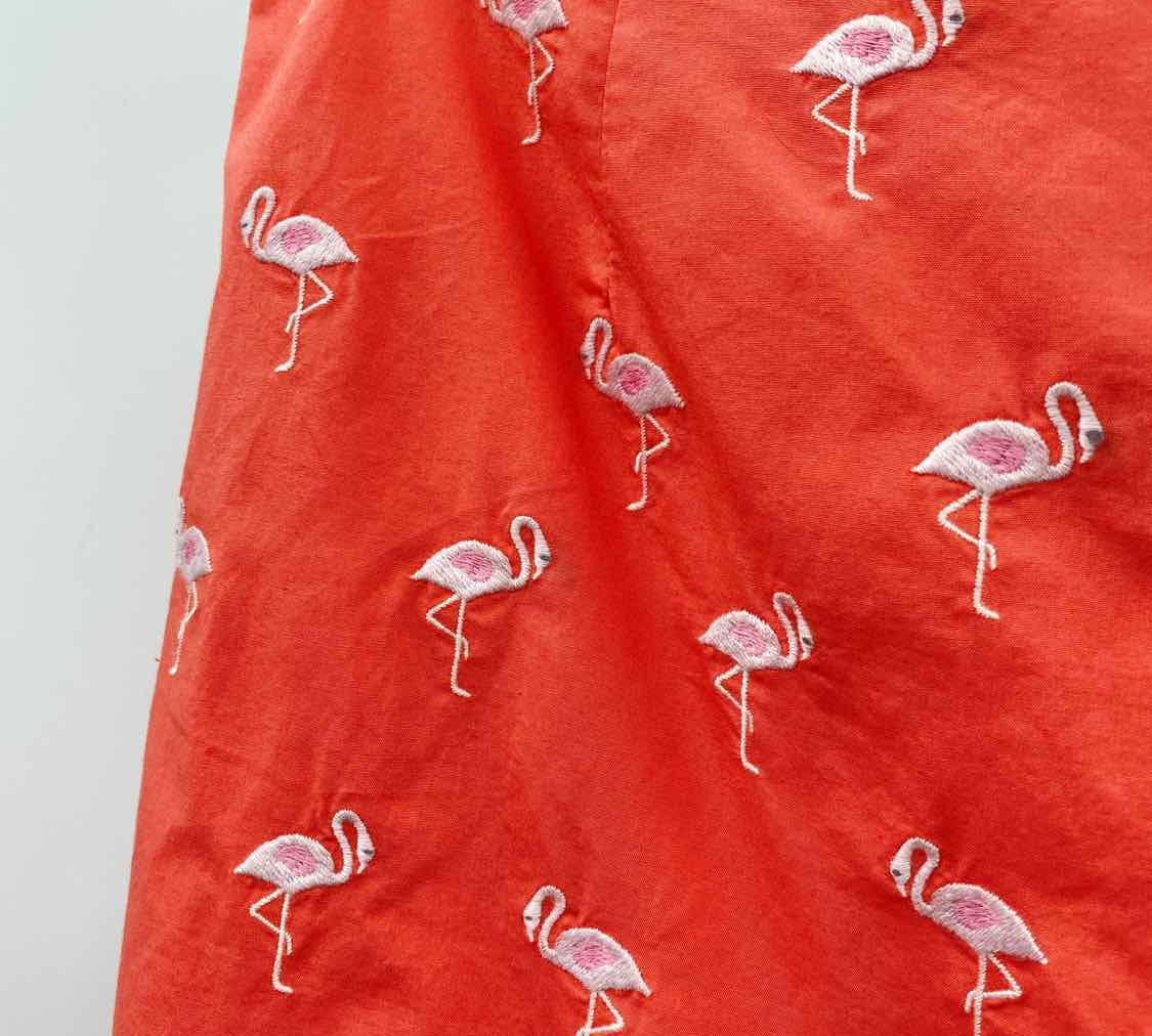 Talbots Women's Size 6P Melon Flamingo Skirt