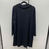 Talbots Women's Size 16 Black Flecked Dress