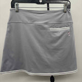 Golftini Women's Size 6 Gray Solid Skirt