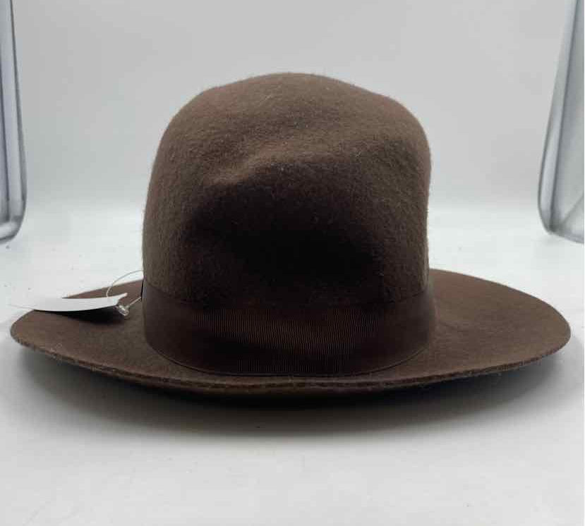D8Y Women's Brown Solid Dress Hat