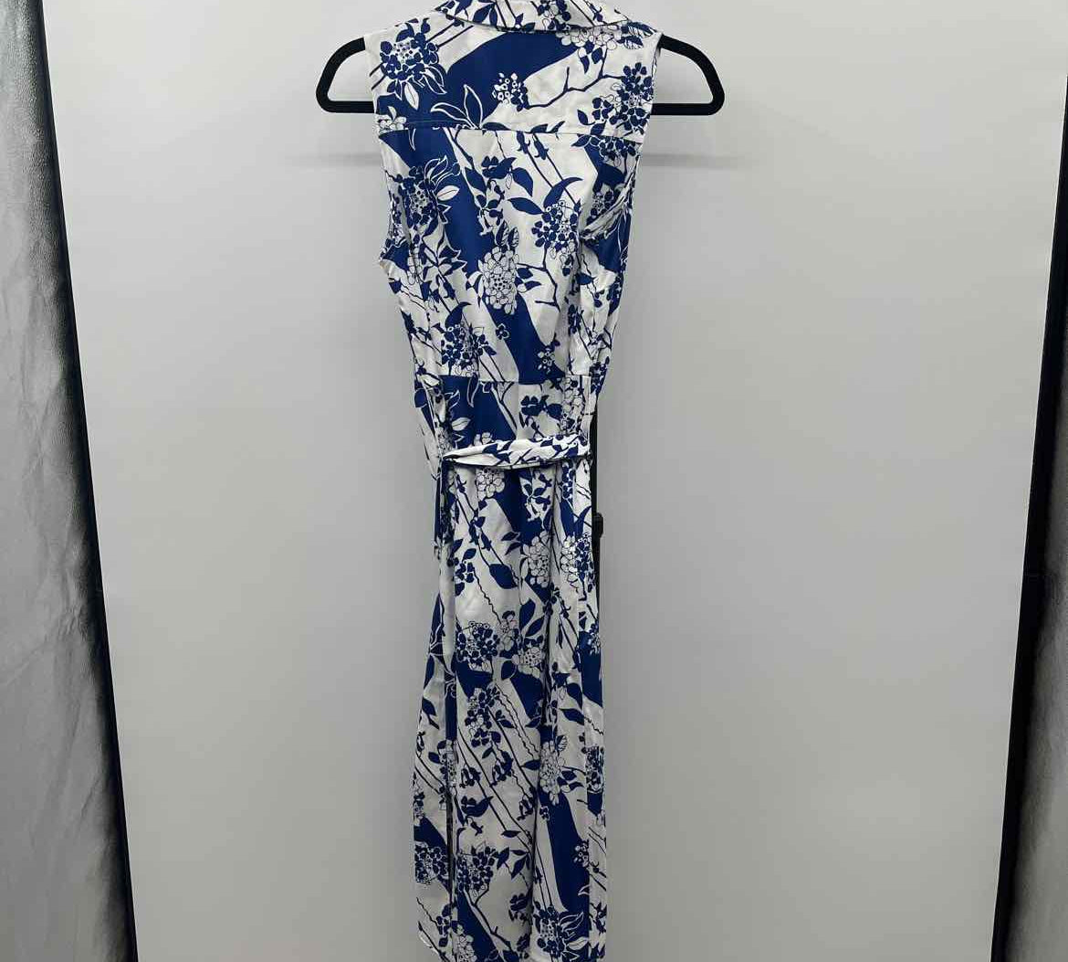 Untuckit Women's Size 4 Blue Floral Dress