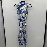 Untuckit Women's Size 4 Blue Floral Dress