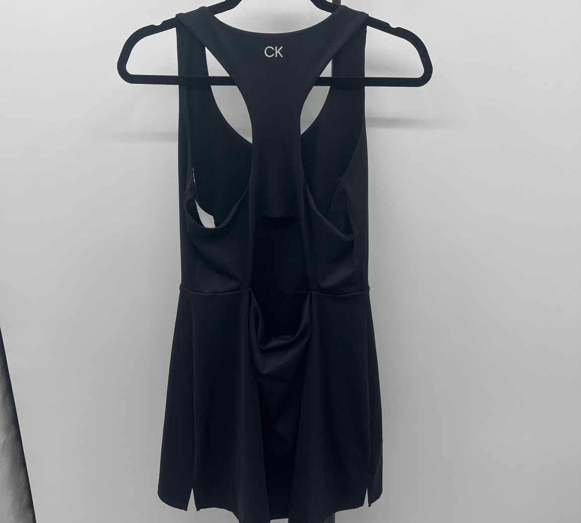 Calvin Klein Women's Size 16 Black Solid Dress