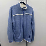 Talbots Women's Size L Blue Heathered Jacket