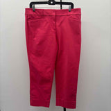 Loft Women's Size 12P coral Solid Pants