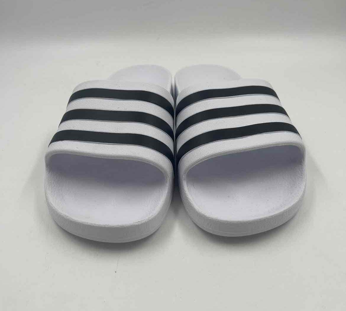 Adidas Women's Shoe Size 9 White Stripe Sandals