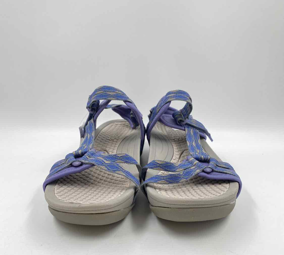 Baretraps Women's Shoe Size 9.5 Blue Textured Sandals
