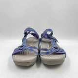 Baretraps Women's Shoe Size 9.5 Blue Textured Sandals