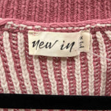New In Women's Size 1X Mauve Ribbed Cardigan