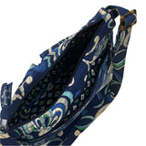 VERA BRADLEY Navy Floral Purse