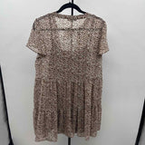 Wishlist Women's Size 10 Brown Floral Dress