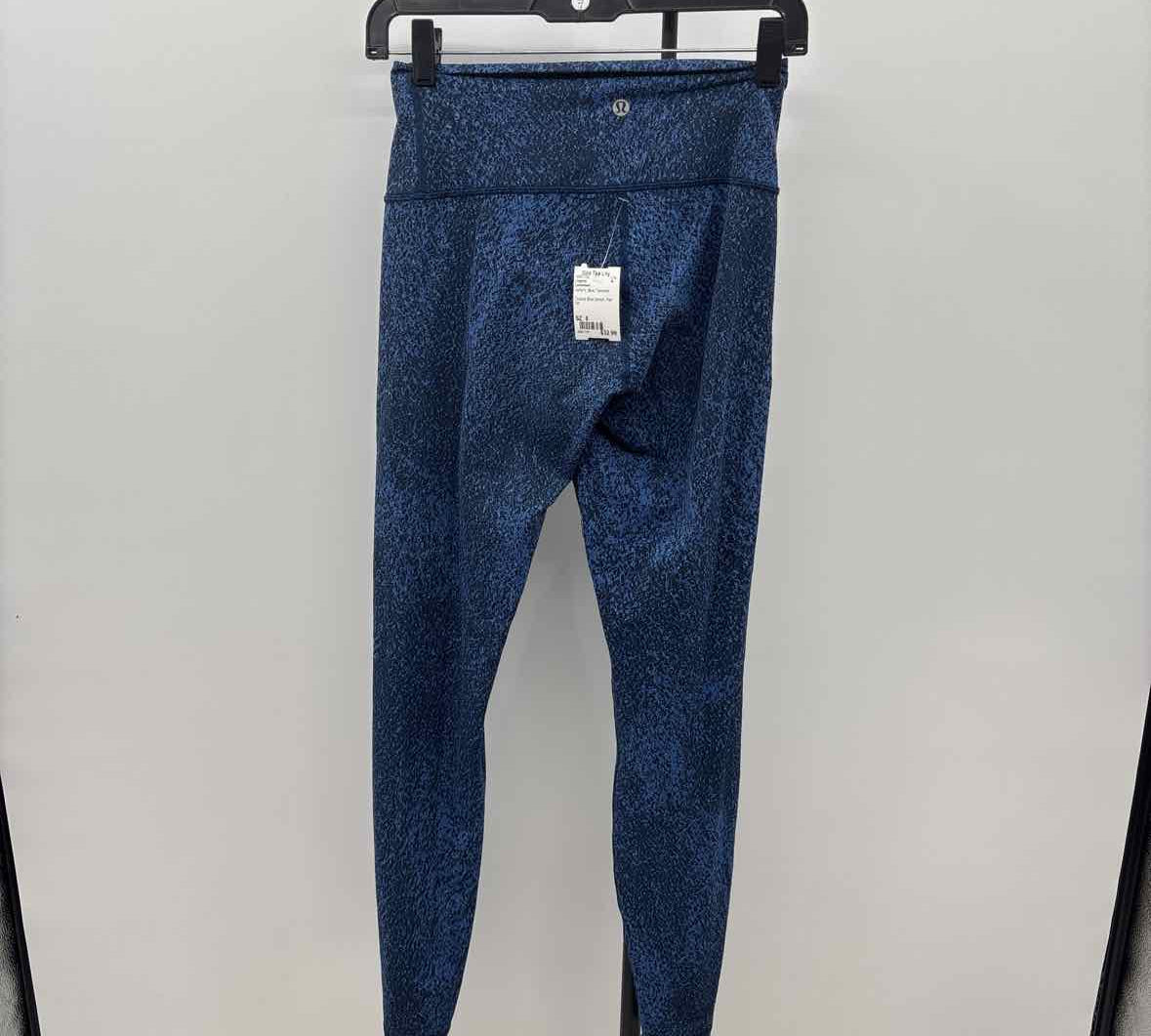 Lululemon Junior's Size 6 Blue Textured Leggings