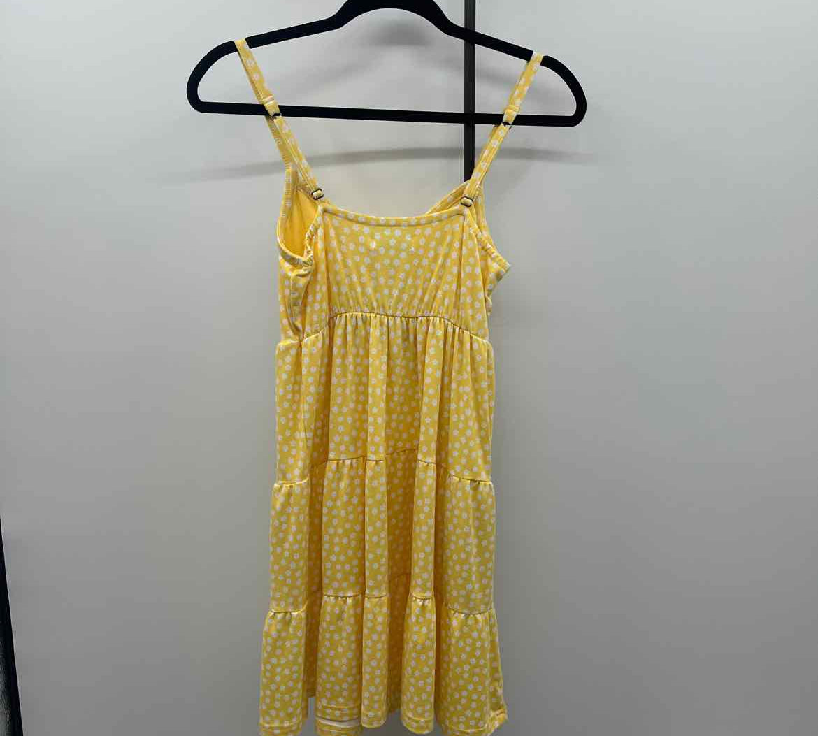 Hollister Junior's Size 2 Yellow Floral Dress
