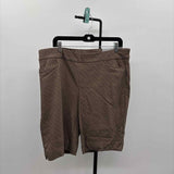 Chico's Women's Size 16 Brown Diamond Shorts
