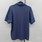 Under Armour Men's Size M Navy Textured Short Sleeve Shirt