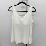 Soma Women's Size XXL White Solid Tank