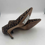 Ann Taylor Women's Shoe Size 7 Brown Animal Print Heels