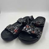 Alegria Women's Shoe Size 10 Black Grafitti Sandals
