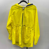 St. Johns Bay Women's Size LP Yellow Solid Jacket