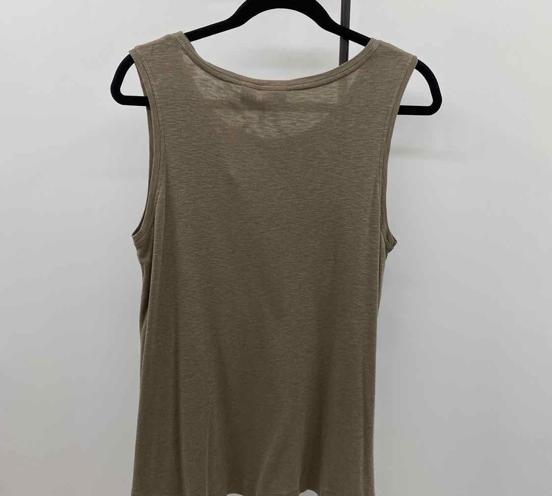 st tropez Women's Size L Brown Heathered Tank