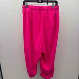 LIVI active Women's Size 26 Hot Pink Solid Capris
