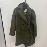 Lucky Brand Women's Size XS Green Textured Coat