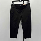 Ann Taylor Women's Size 4P Black Solid Capris