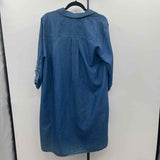 Luxology Women's Size 16 Blue Solid Dress