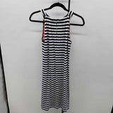 Bar Women's Size 2 Navy Stripe Dress