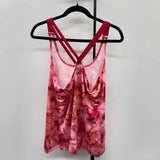 Saucony Women's Size L Fuschia Abstract Tank