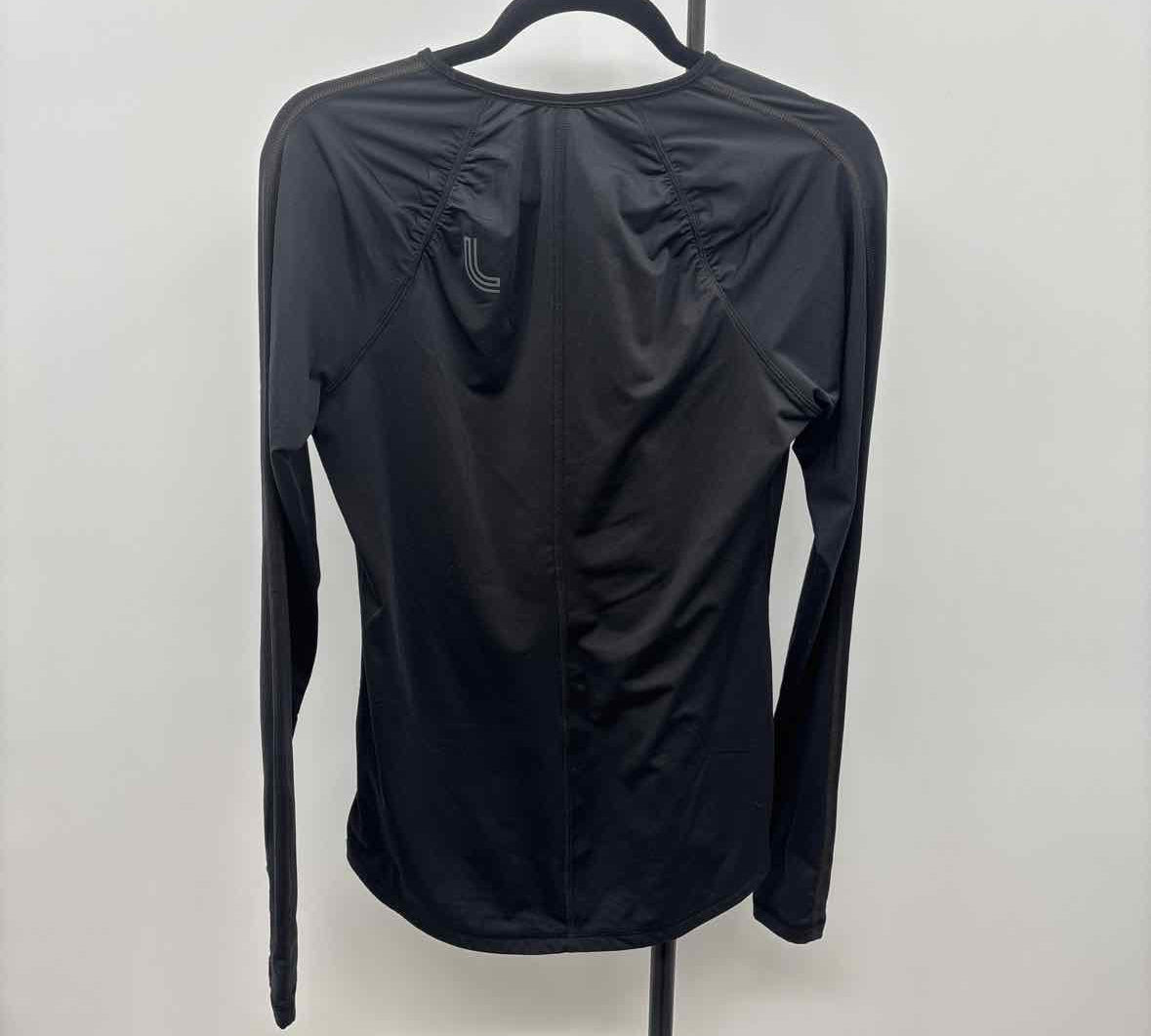 Lole Women's Size M Black Solid Long Sleeve Shirt