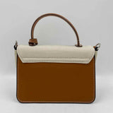 Zara Women's Beige textured Purse