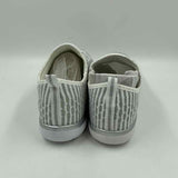 comfortview Women's Shoe Size 11W White Shimmer Sneakers