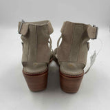 Sol Sana Women's Shoe Size 8 Beige Solid Sandals