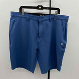 Hurley Men's Size 38 Blue Solid Shorts