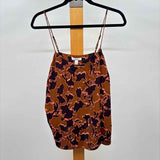 Nine West Women's Size L Brown Abstract Tank