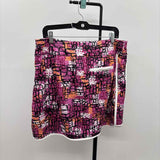 Coral Bay Women's Size 14 Magenta Abstract Skirt